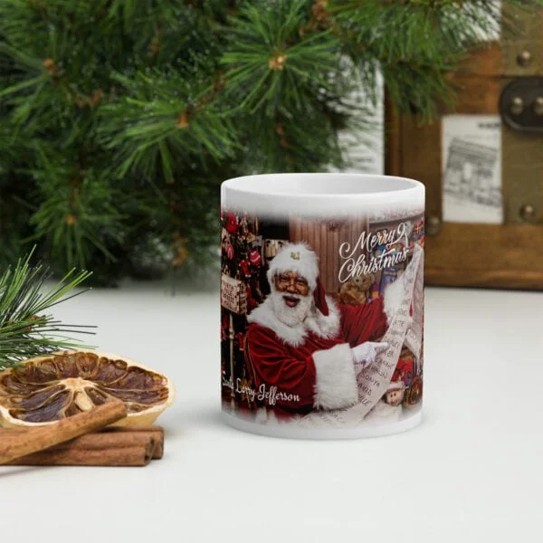 Santa Larry - Coffee Mug - White - Image 4