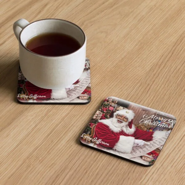 Santa Larry Coasters
